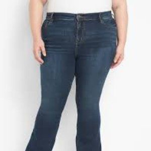 Straight Fit High-Rise Boot Jean 34/36W used